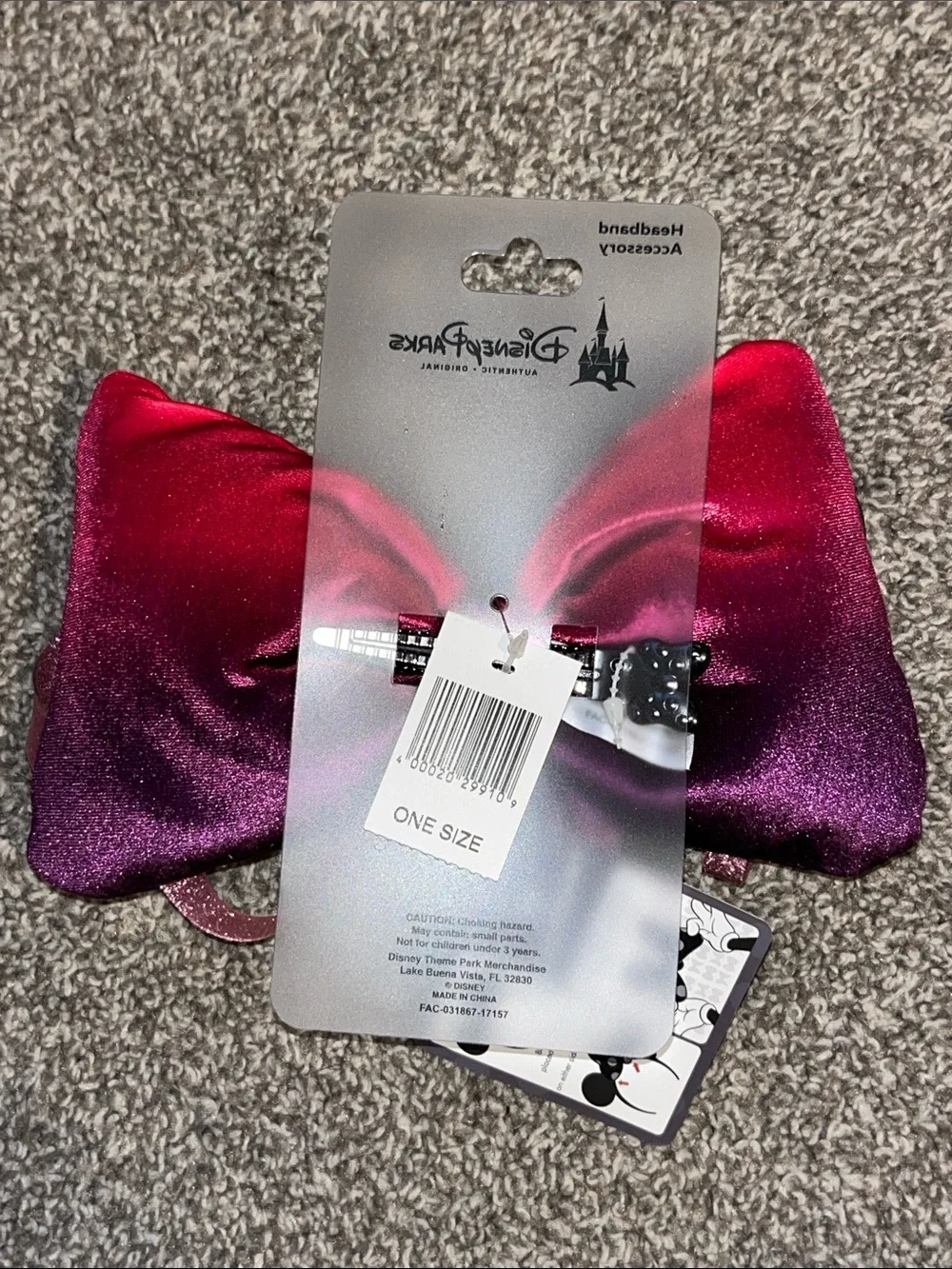 Disney Parks Interchangeable Swap Your Bow Cheshire Cat NWT Mickey Ears